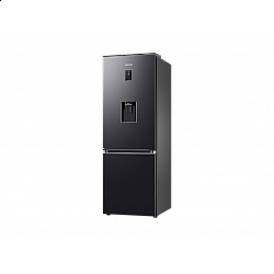 SAMSUNG frižider RB34C652EB1, kombinovani, NoFrost, E, dispenzer, 341L(227+114), 185,3x59,5x65,8cm, crna